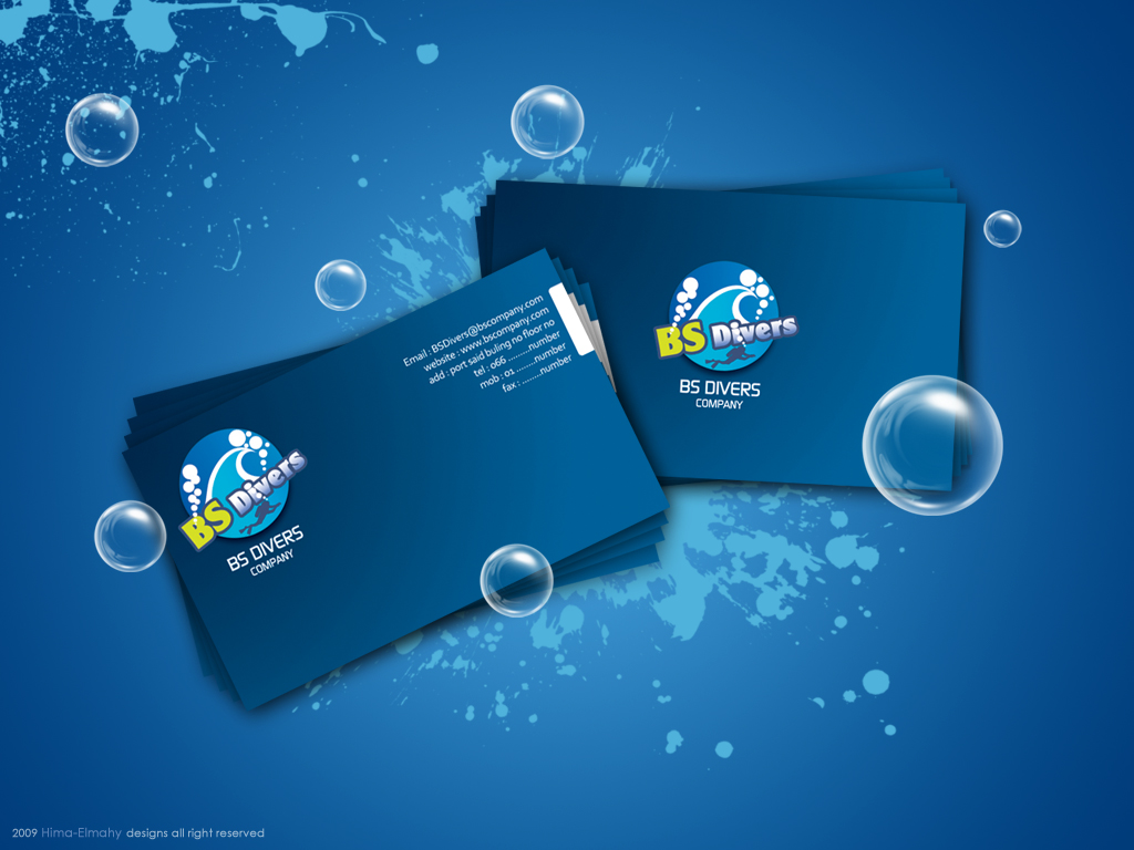 BS DIVERS BUSINESS CARD