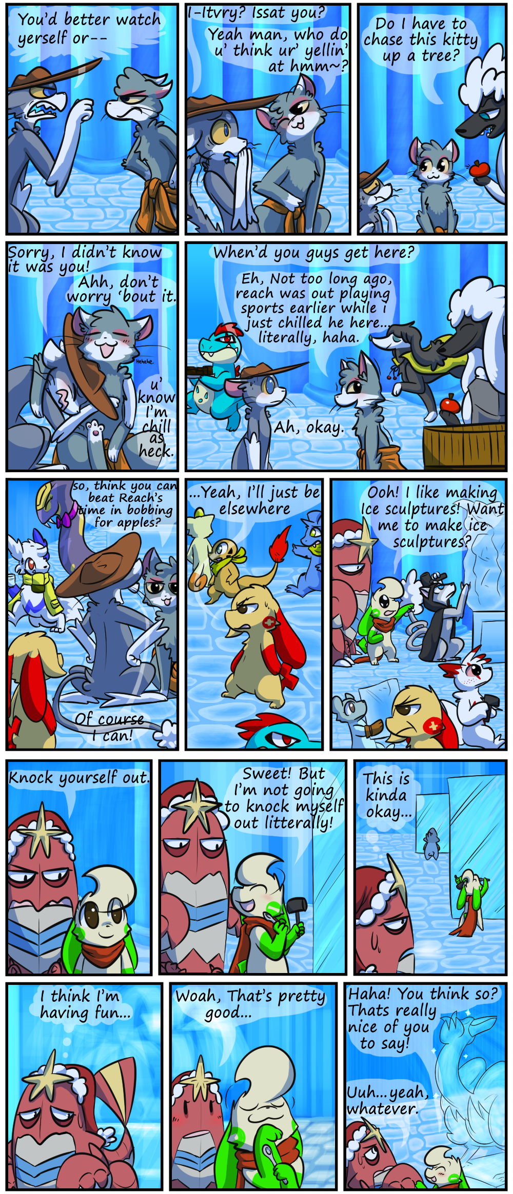 PMDU Frosty Festivities: Thawing Hearts Page 3