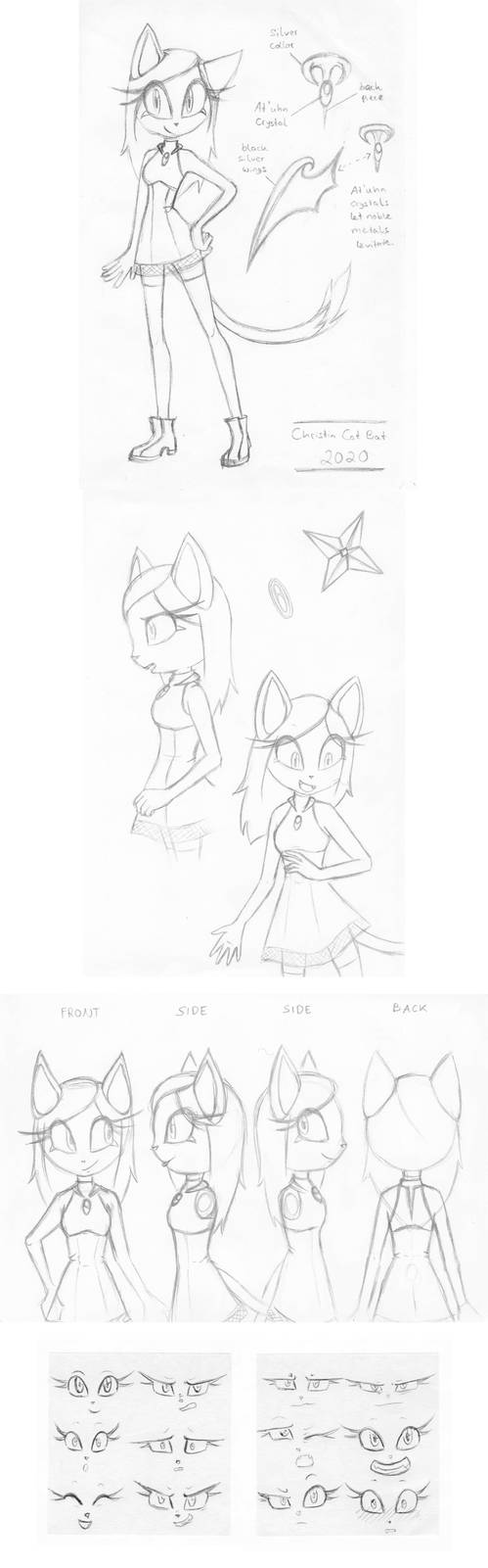 Sketches from Igolia 1 - Christin Cat Bat