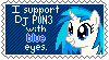 Blue Eyes - Stamp by Natsu714