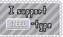 Steel-Type Support Stamp