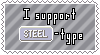 Steel-Type Support Stamp