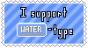 Water-Type Support Stamp by Natsu714