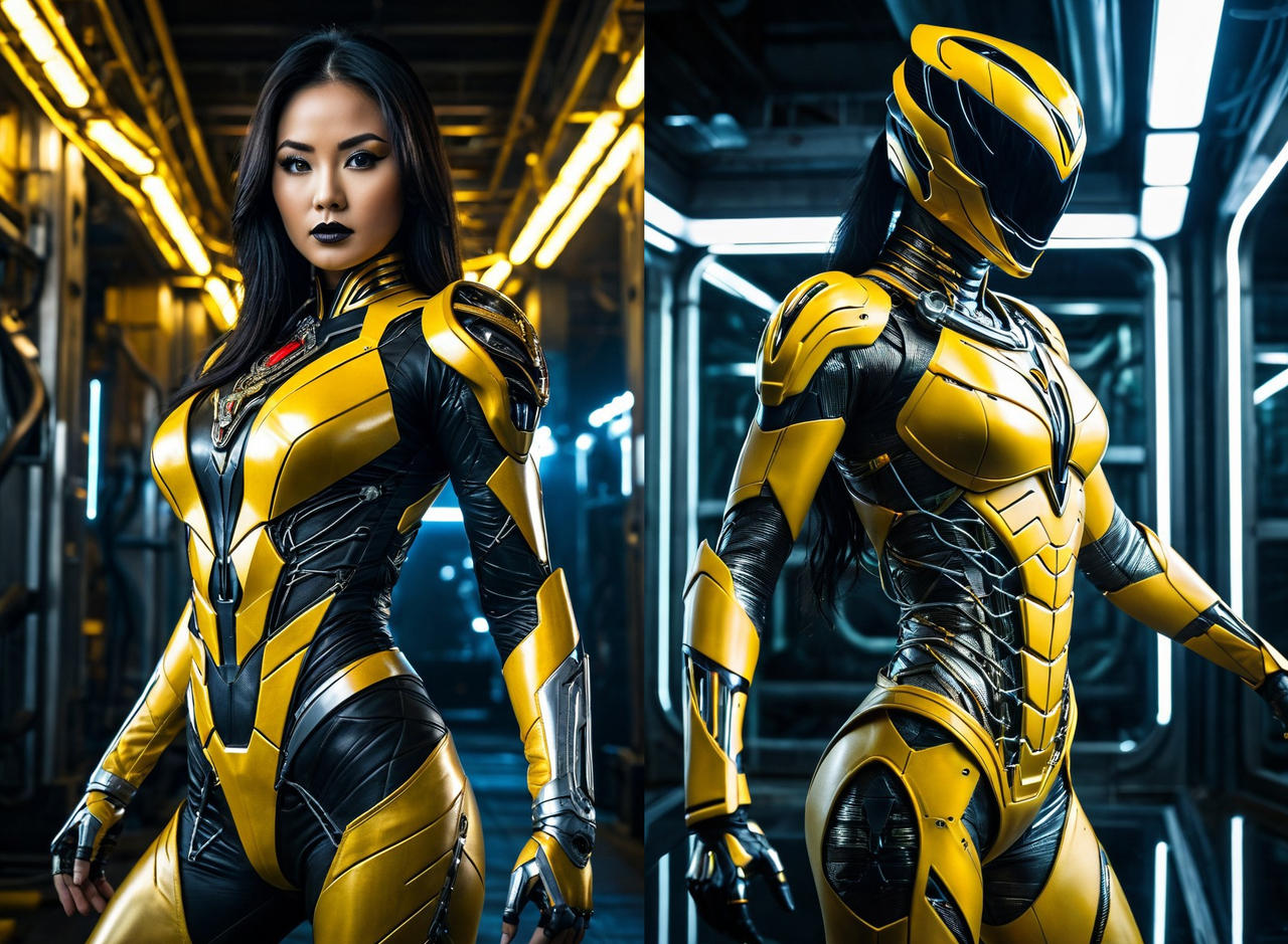 Yuleta Ranger Power Ranger Ultra: Yellow Ranger by almeidap on DeviantArt