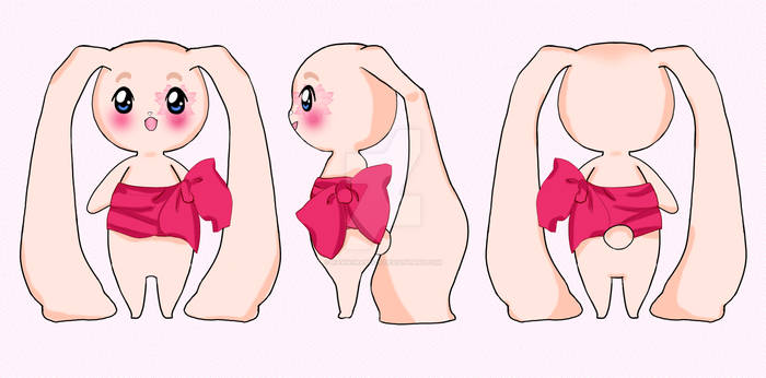 Character Turnaround Design #2 Bunny Kokoro