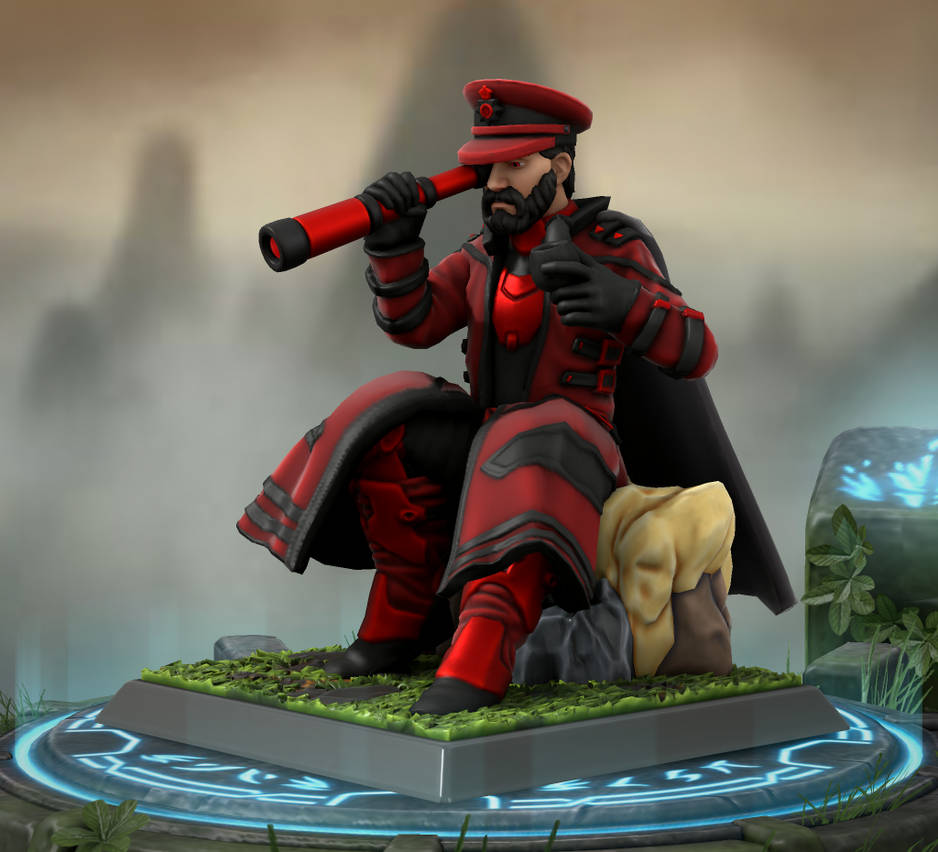 Captain Red by commanderjosh on DeviantArt