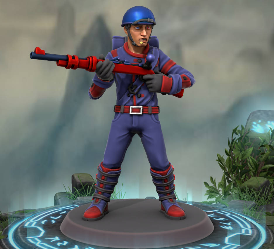 Deviantart Rifleman Guard Un Army Rifleman Variant by commanderjosh on DeviantArt