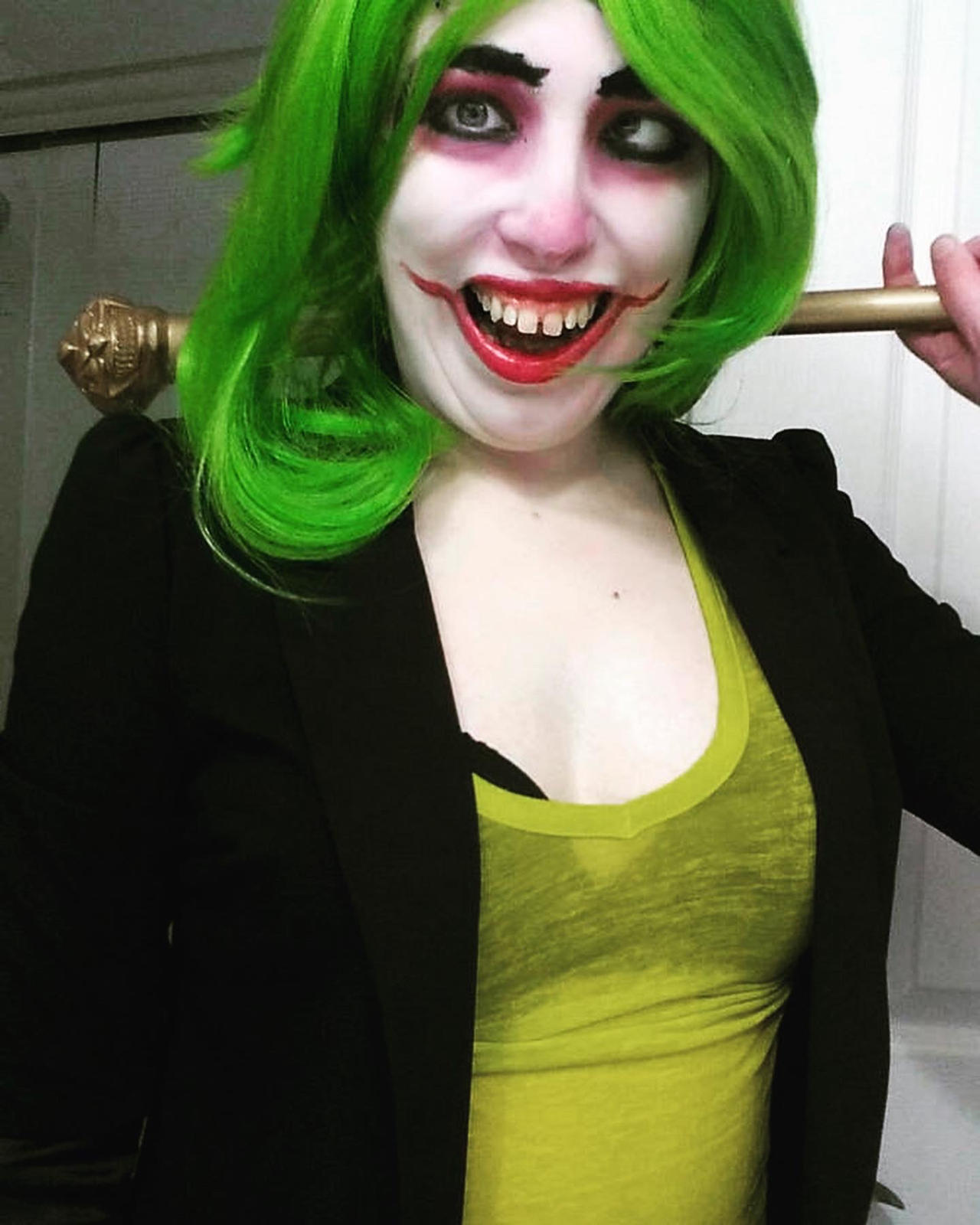 Female Joker Cosplay By Angelgirlfan On