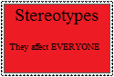 Anti-stereotype Stamp