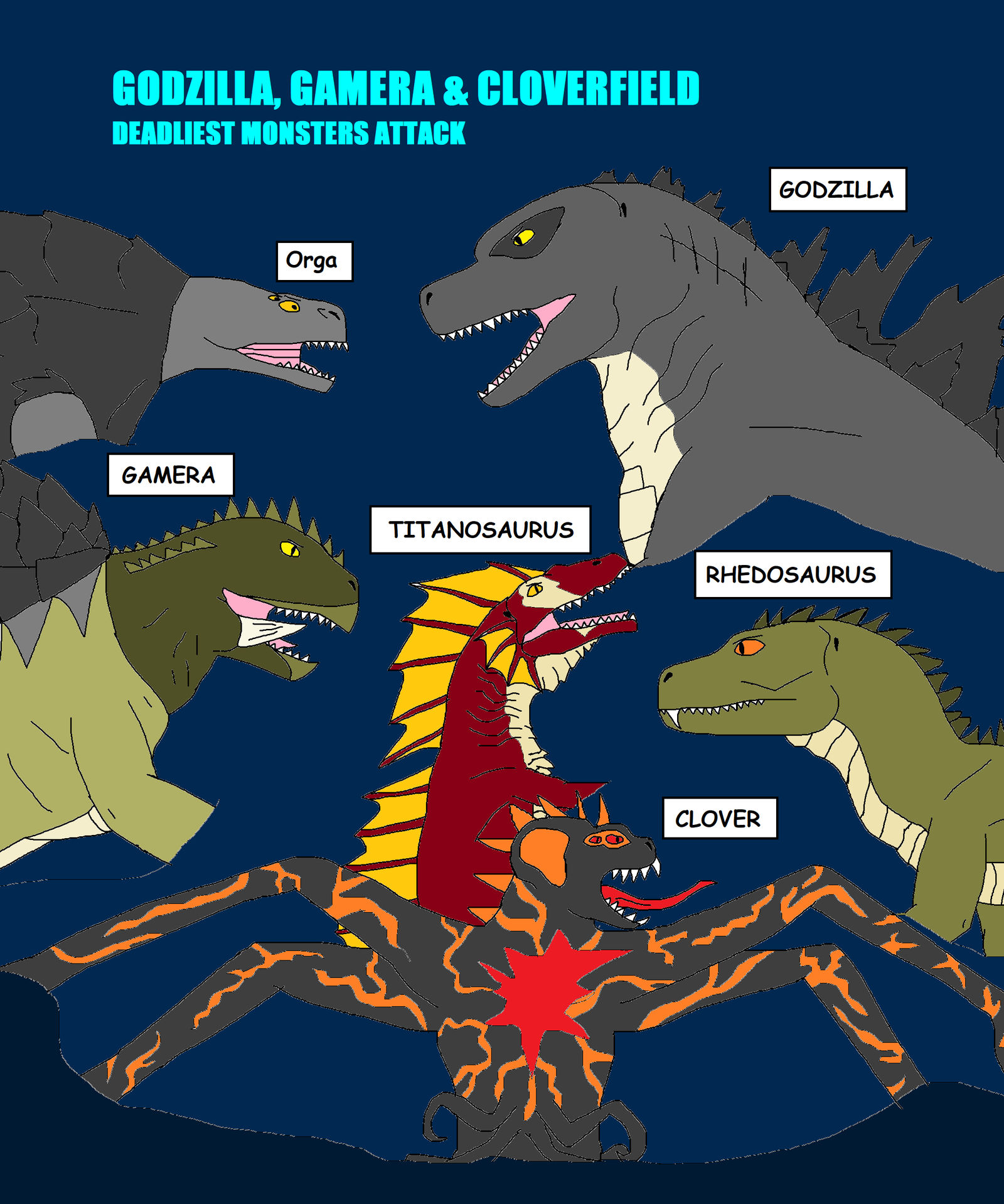 GGC Deadliest Monsters Attack By PeteDRaptor On DeviantArt ggc-deadliest-monsters-attack-by-petedraptor-on-deviantart
