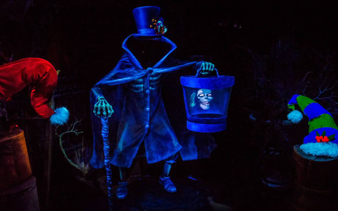 Hatbox Ghost from the Haunted Mansion Holiday