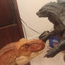 Godzilla and Rexy picture