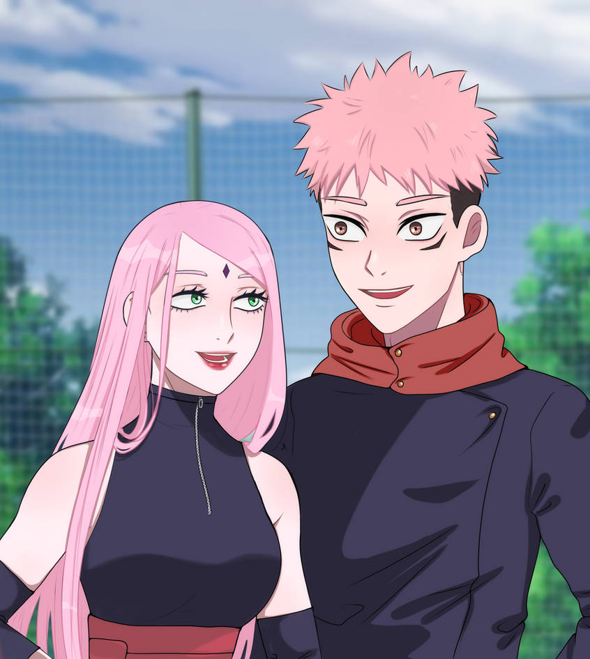 Sakura Haruno. crossover naruto x jujutsu kaisen by rizzerin on DeviantArt