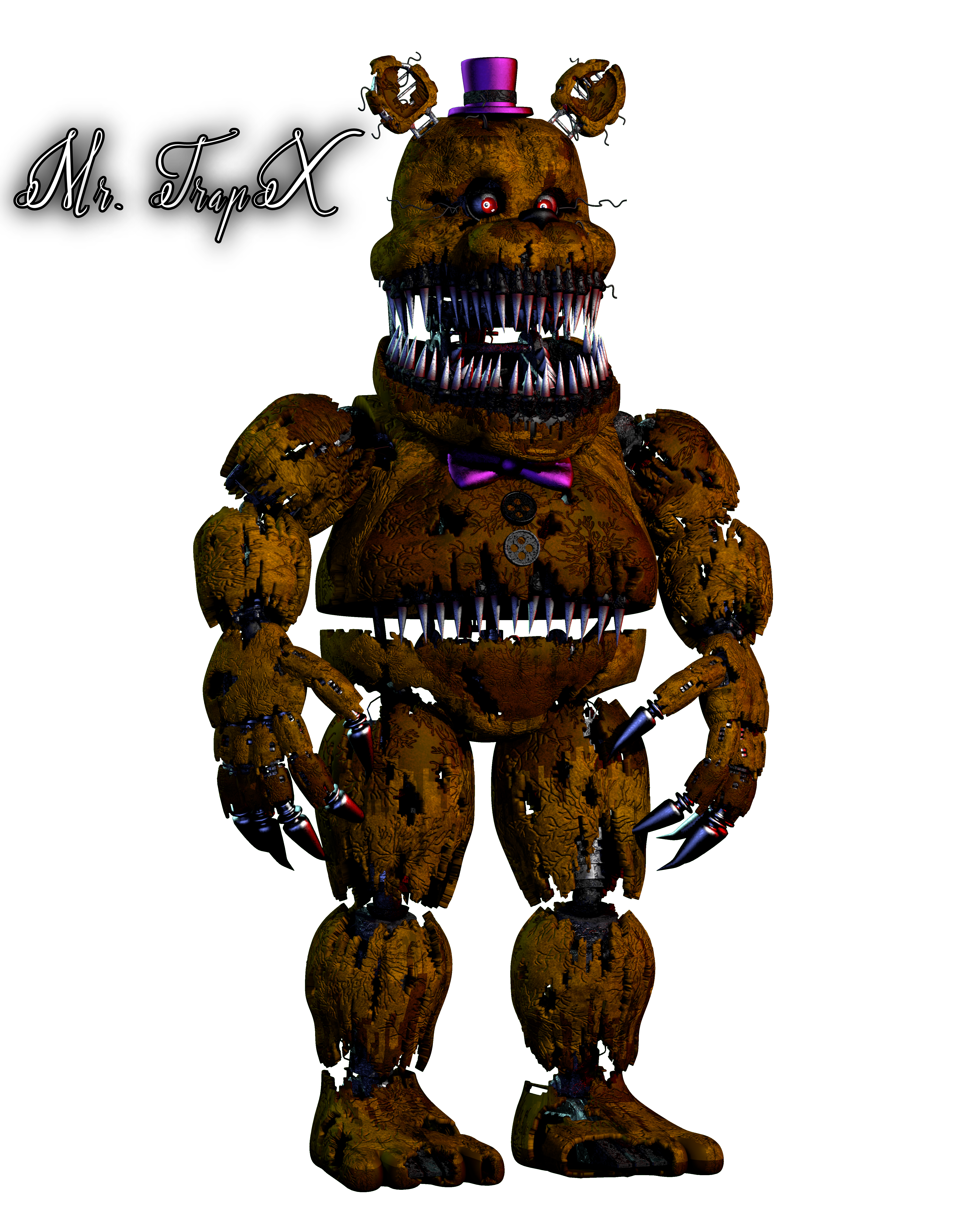 Nightmare Fredbear - Download Free 3D model by Superevilspringtrap1738  (@Jahbogard) [2cd1fd8]