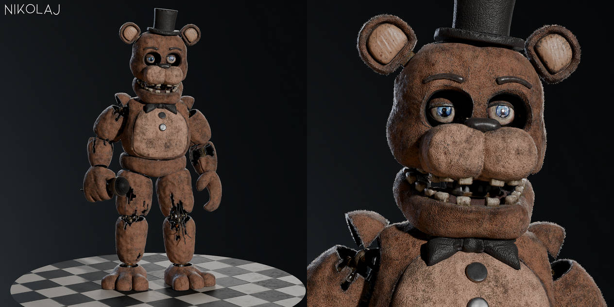 Blender | W. Freddy Retexture Showcase by MrTrapX on DeviantArt