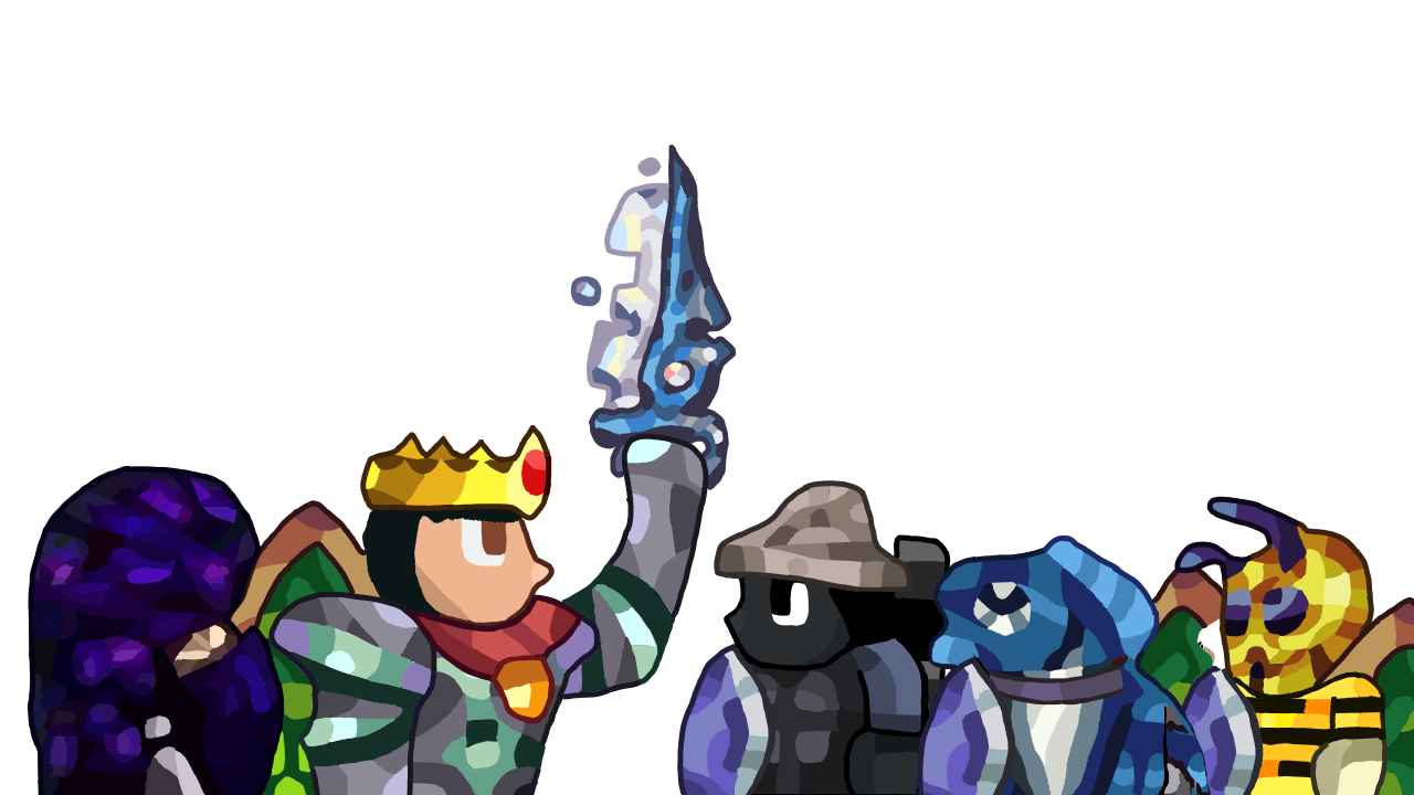 Terraria Calamity Pre-Mech Bosses Characters by OculiDrawings on DeviantArt