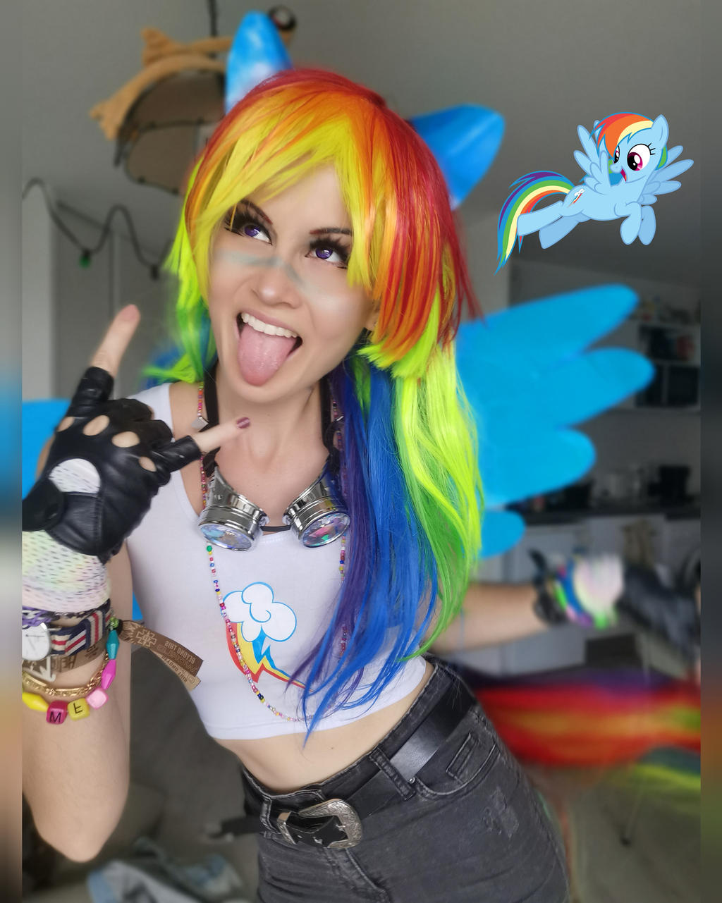 Rainbow Dash Cosplay By Mayamystique On DeviantArt rainbow-dash-cosplay-by-mayamystique-on-deviantart
