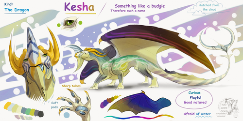 Kesha aka Kezzanth the sea dragon