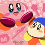 Kirby And Bandana Waddle Dee