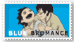 Blue Bromance Stamp by natersal