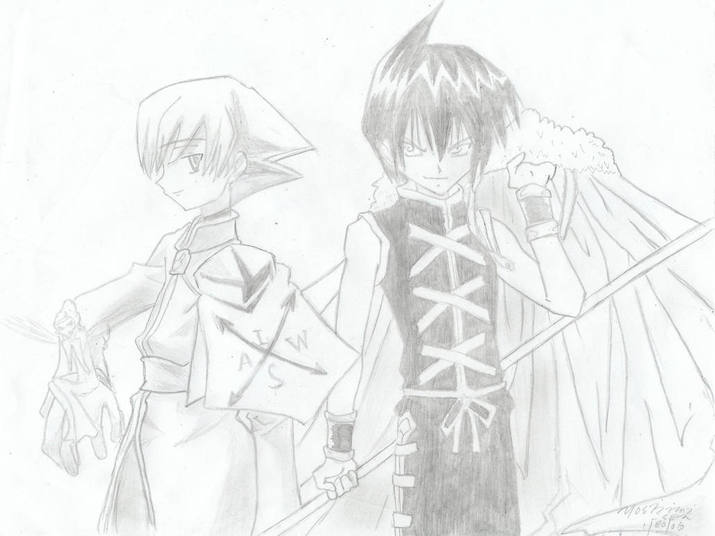 Ren And Lyserg by yoshimi-san by 3mangafanclub on DeviantArt