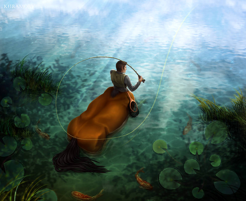 Fly Fishing by CooperCentaur on DeviantArt
