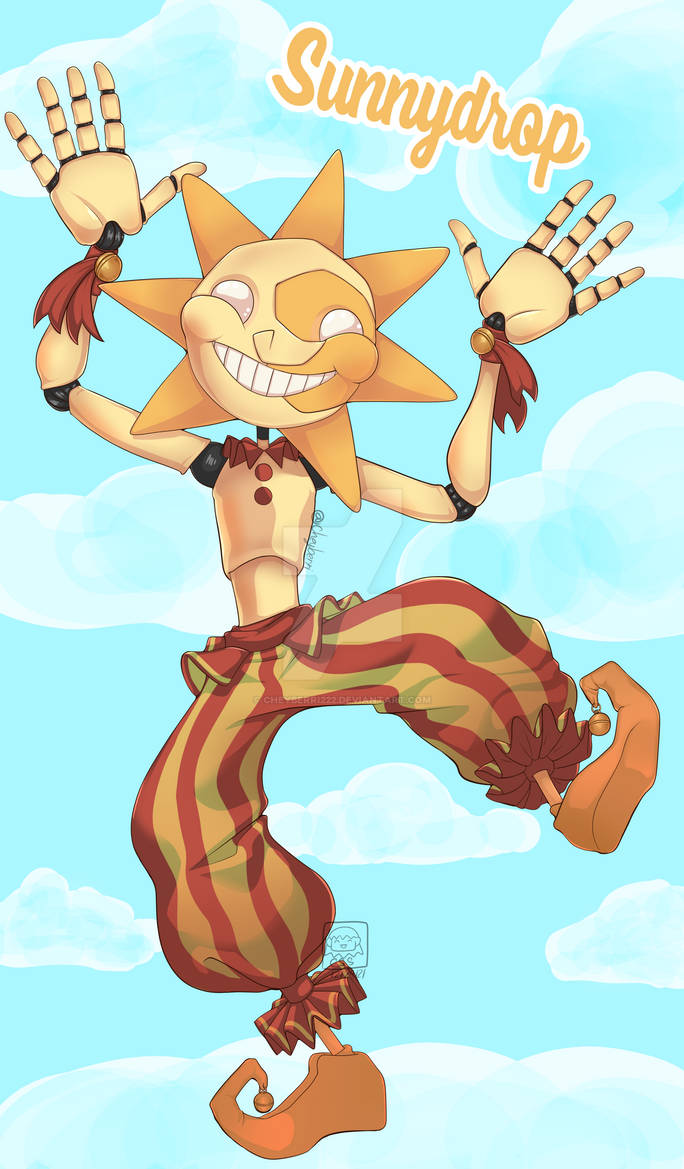 Sundrop Render Playful Sundrop || FNAF: Security Breach Fanart by CheyBerri222 on ...