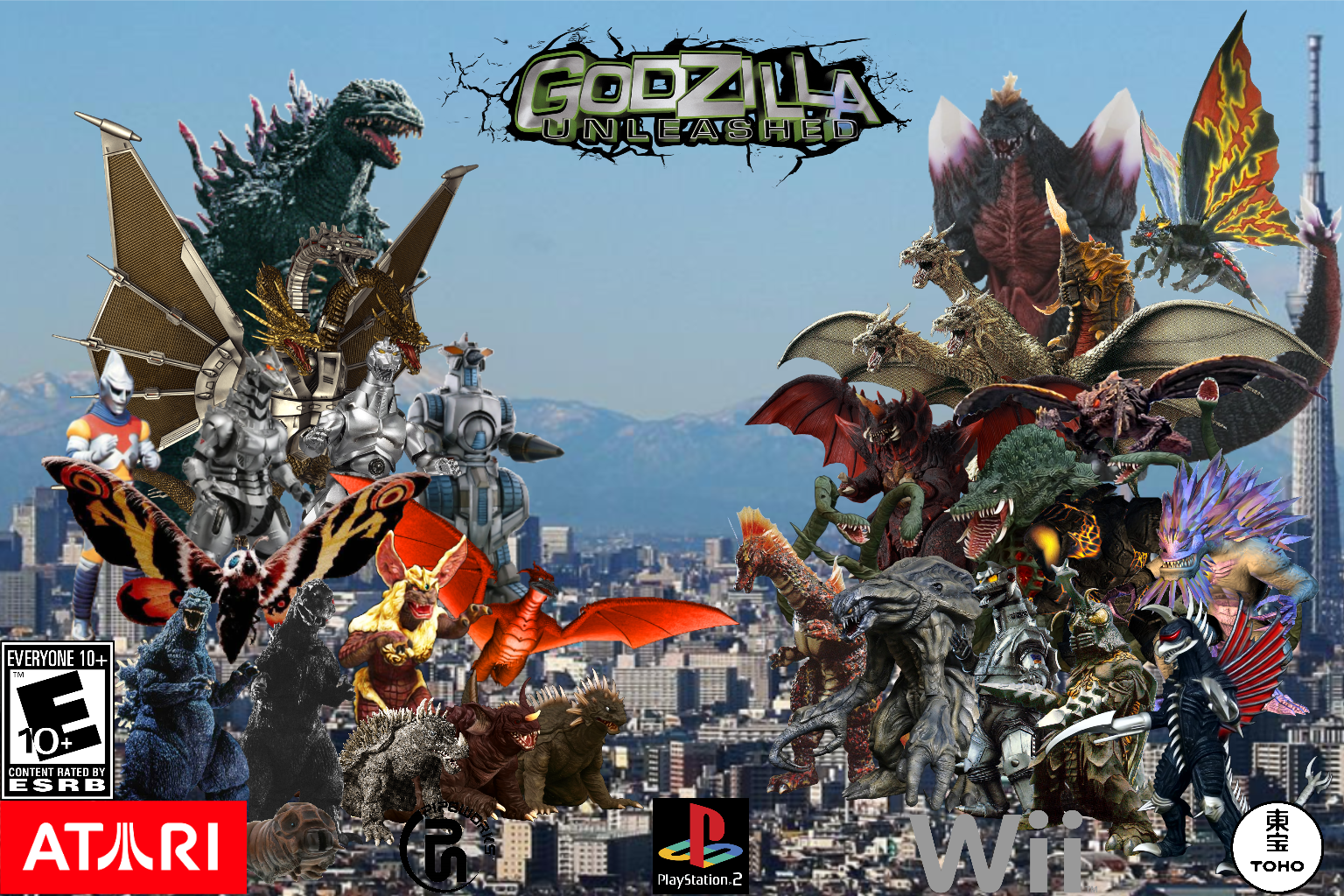 Gozilla Undertale Godzilla Unleashed by Randzilla99 on DeviantArt