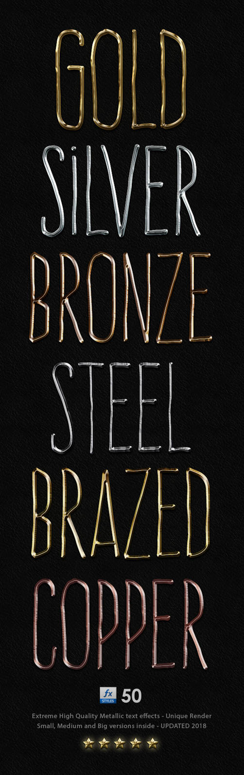 Deviantart Layer Style Golden Metal Layer Styles Set by Giallo86 on DeviantArt