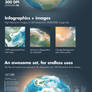 Earth Illustrated, 3D World and Infographics - V2