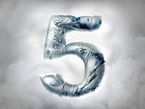 Ice Winter Photoshop Layer Styles - Frozen Text Fx