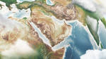 Middle East Asia - 3D World Map Illustrations by Giallo86