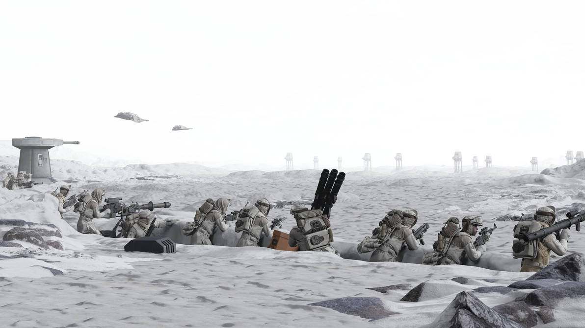Hoth Shells Trenches of Hoth by dasirishkaiser on DeviantArt