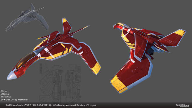 Spacefighter Modelsheet2 Marmo