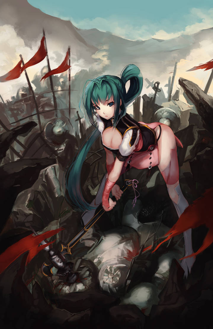 Akari From Chaika Killing Some Dudes In The Mounta By Softmode On Deviantart Akari From Chaika Killing Some Dudes In The Mounta By Softmode On Deviantart