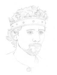 Tom Hiddleston King Henry V by CaptainKPeanuts