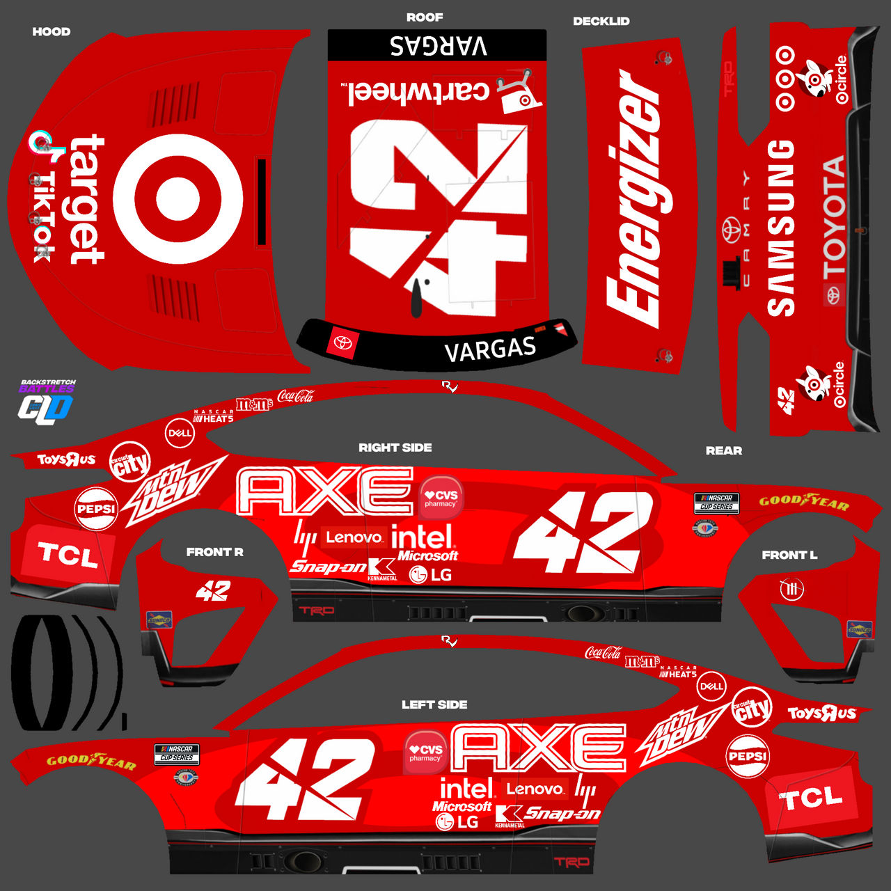 Vector Unit B&b Racing Bbr scheme by whopper19292 on DeviantArt