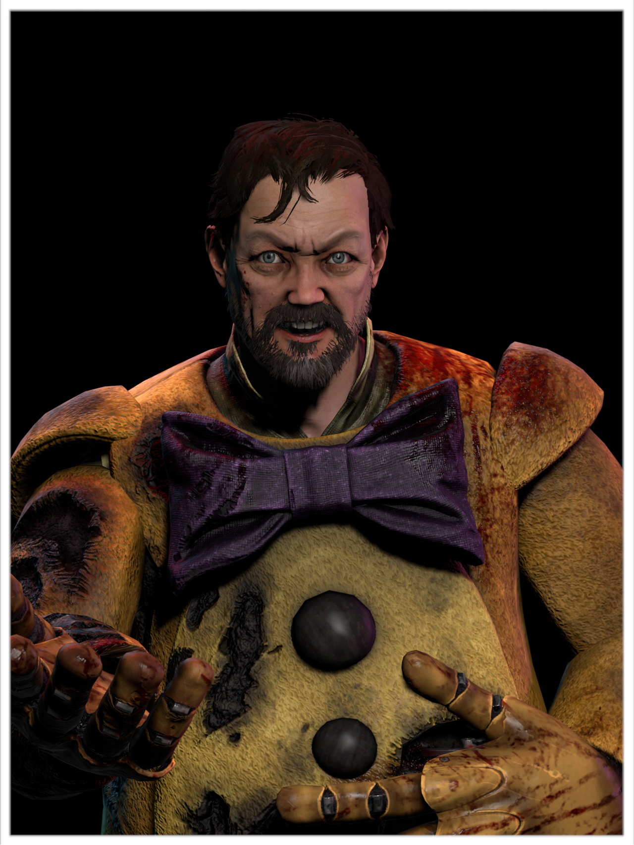 UCN Mugshot DBD Yellow Rabbit by MrEggBoi on DeviantArt