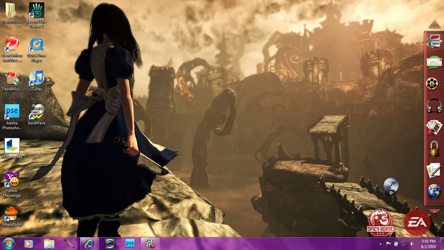 Alice Desktop Icon Alice Desktop by Evilwolfangel-EWA on DeviantArt
