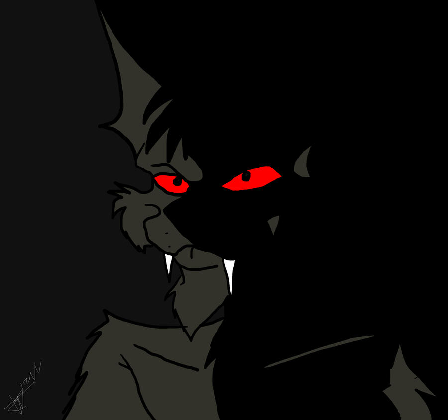 werewolf shadows by Evilwolfangel-EWA on DeviantArt