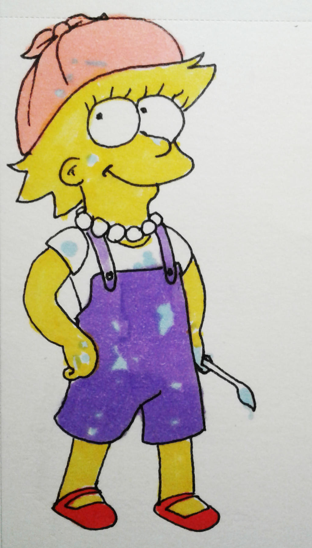 Lisa the painter