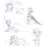 Frozen/Animaniacs AU Sketchdump - Royal Brothers