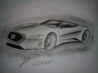 Mercedes Concept Sketch