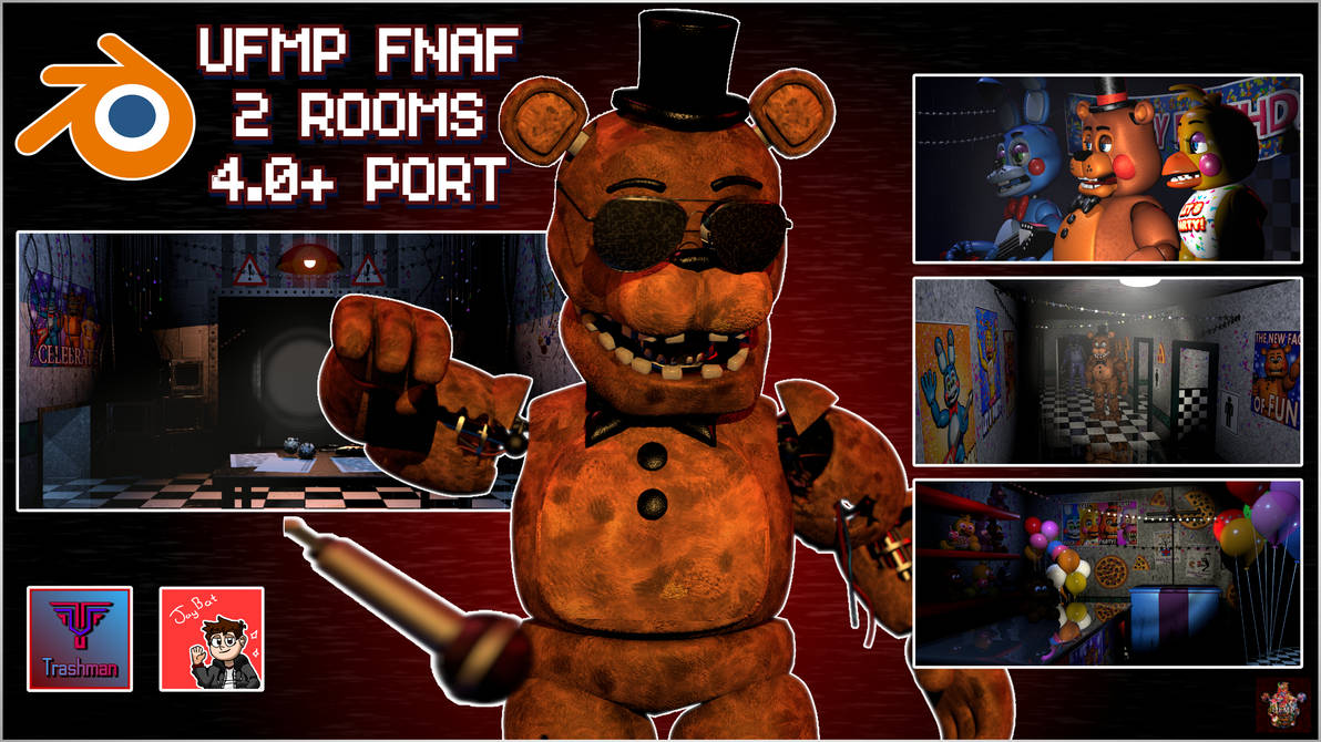 Ufmp Fnaf 2 Rooms by Him1532 on DeviantArt