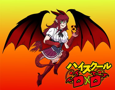 DxD OC - Kayda Gremory - Dragon Princess