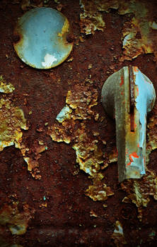 Rusted Panel Handle