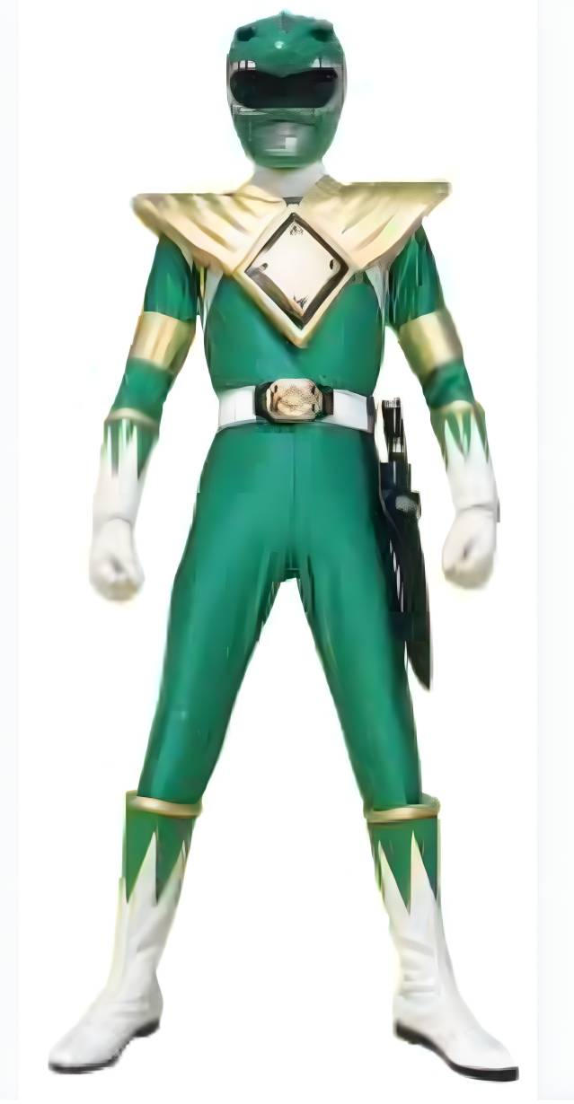 Python Green Ranger's Green Ranger by mizzsnookz on DeviantArt