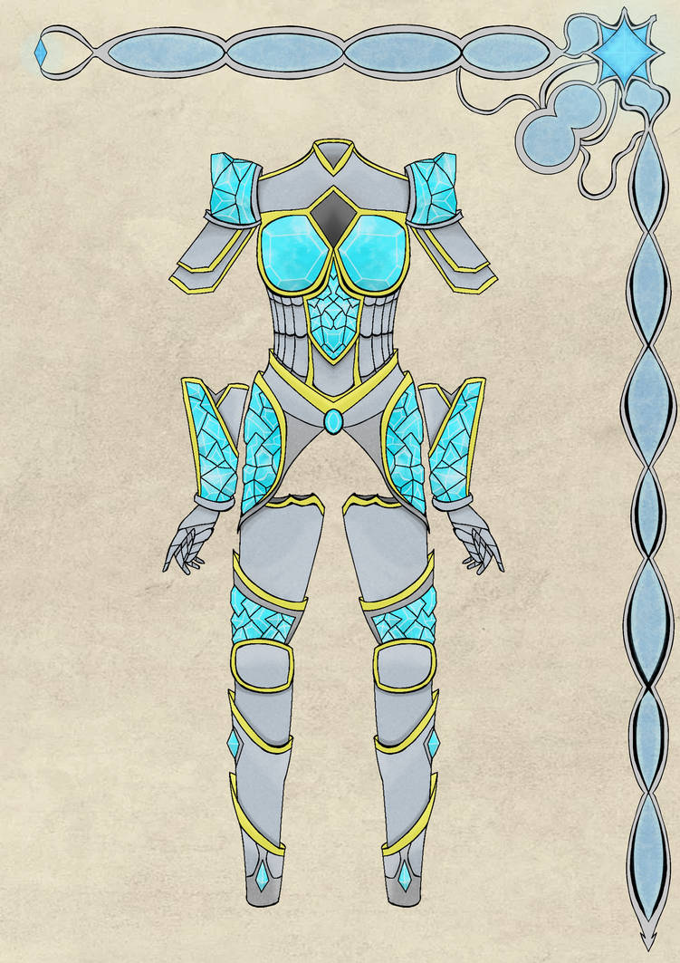 Crystal Armor by FlashFreeze7 on DeviantArt
