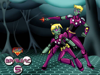 LOSH:  Brainiac 5 Wallpaper