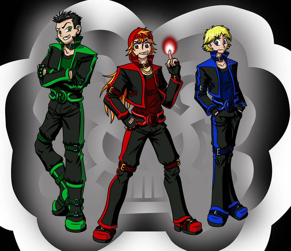 Teenage Rowdy Ruff Boys by mystryl-shada on DeviantArt